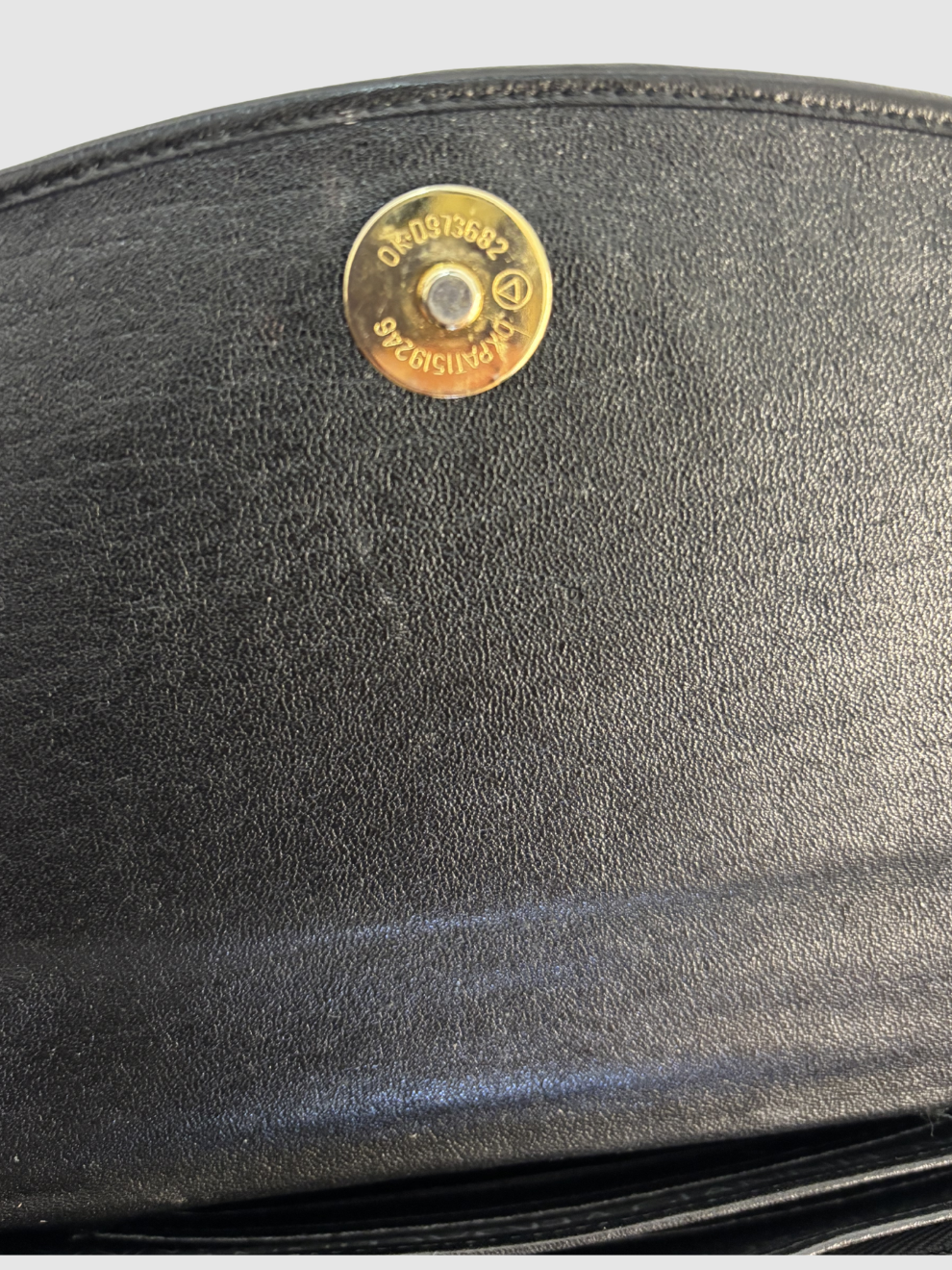 Schwarze Vintage Schultertasche von Gianni Versace