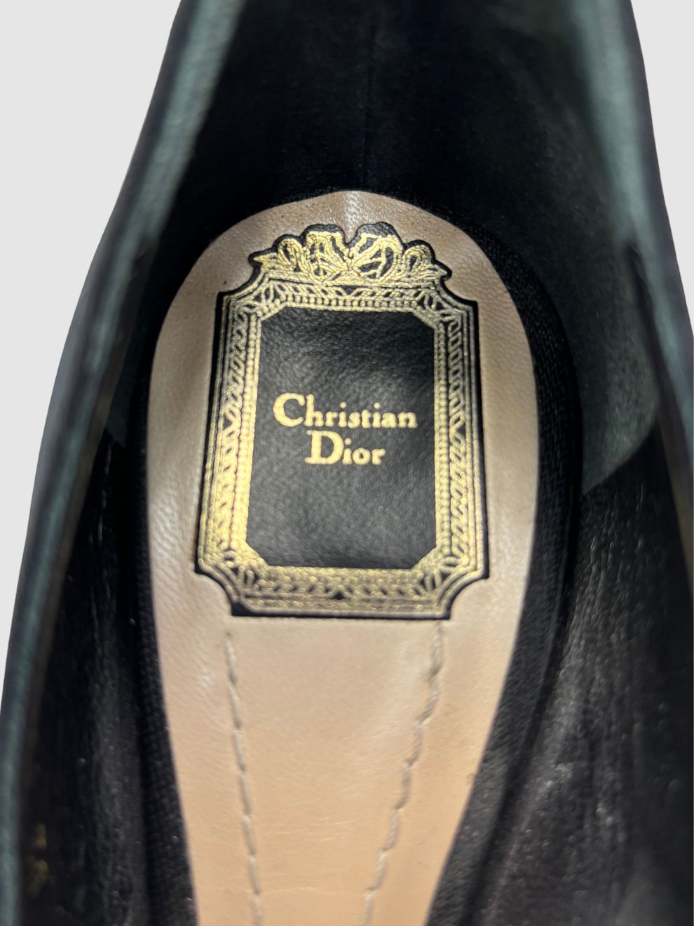 Schwarze Pumps von Christian Dior Haute Couture