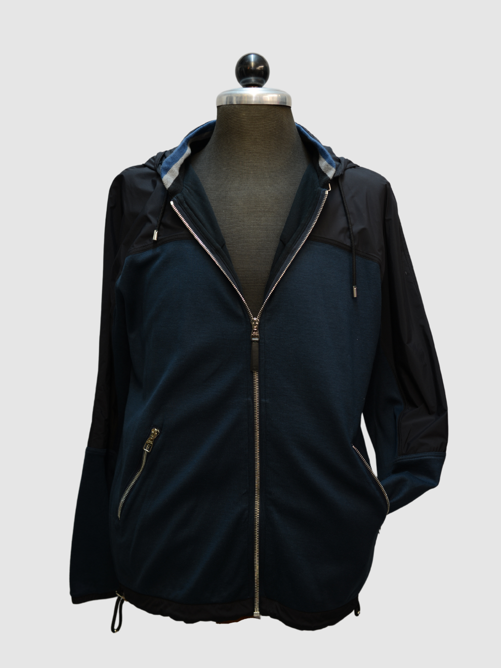 Blau-schwarzer Herren-Blouson von Louis Vuitton