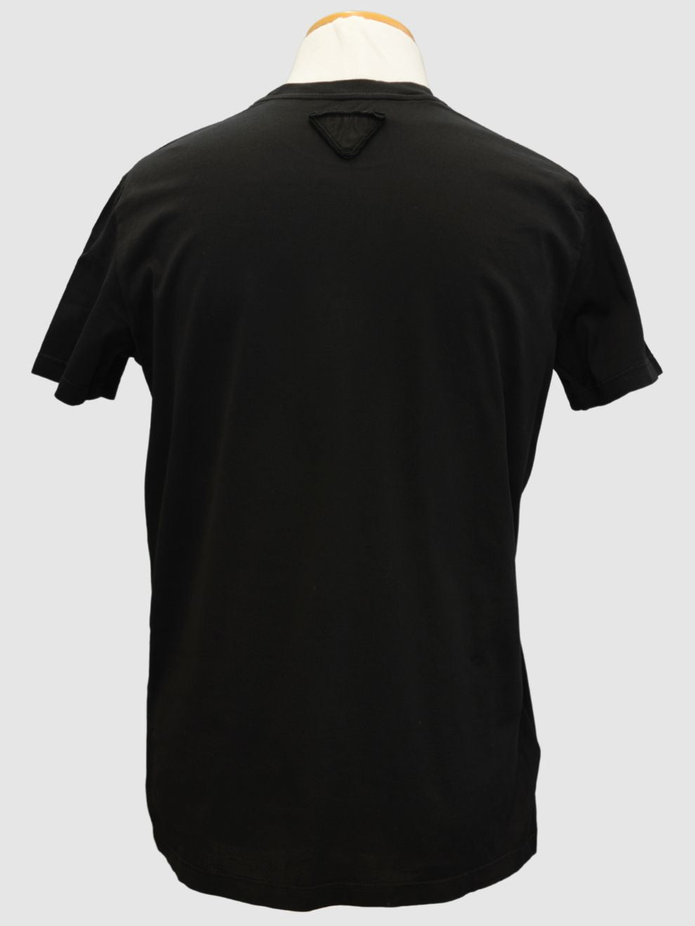 Schwarzes Basic-T-Shirt von Prada