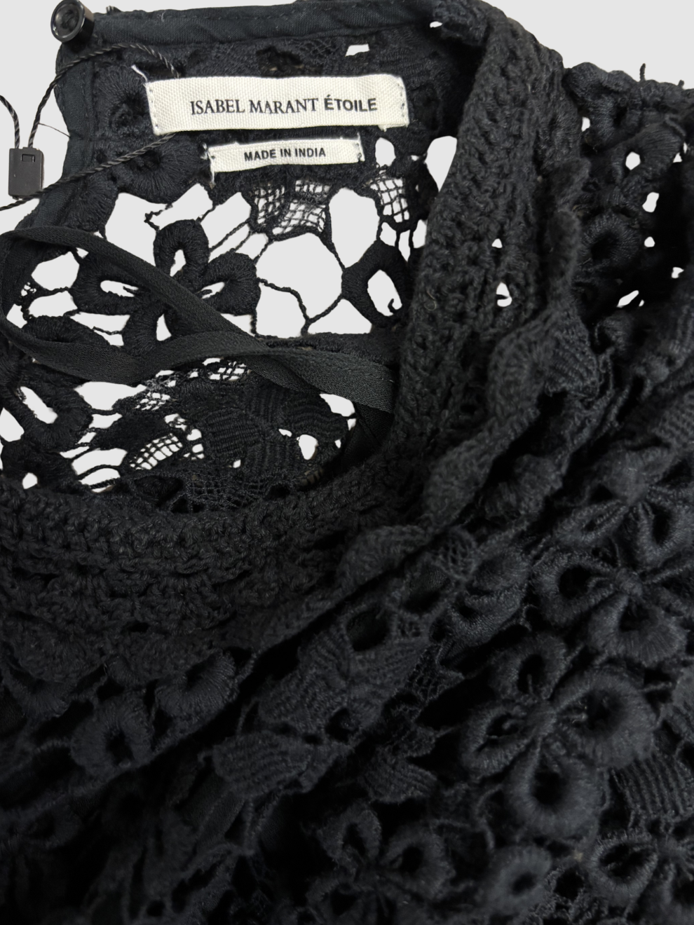 Schwarzes Häkelkleid von Isabel Marant Étoile