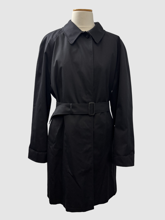 Schwarzer Trenchmantel von Burberry