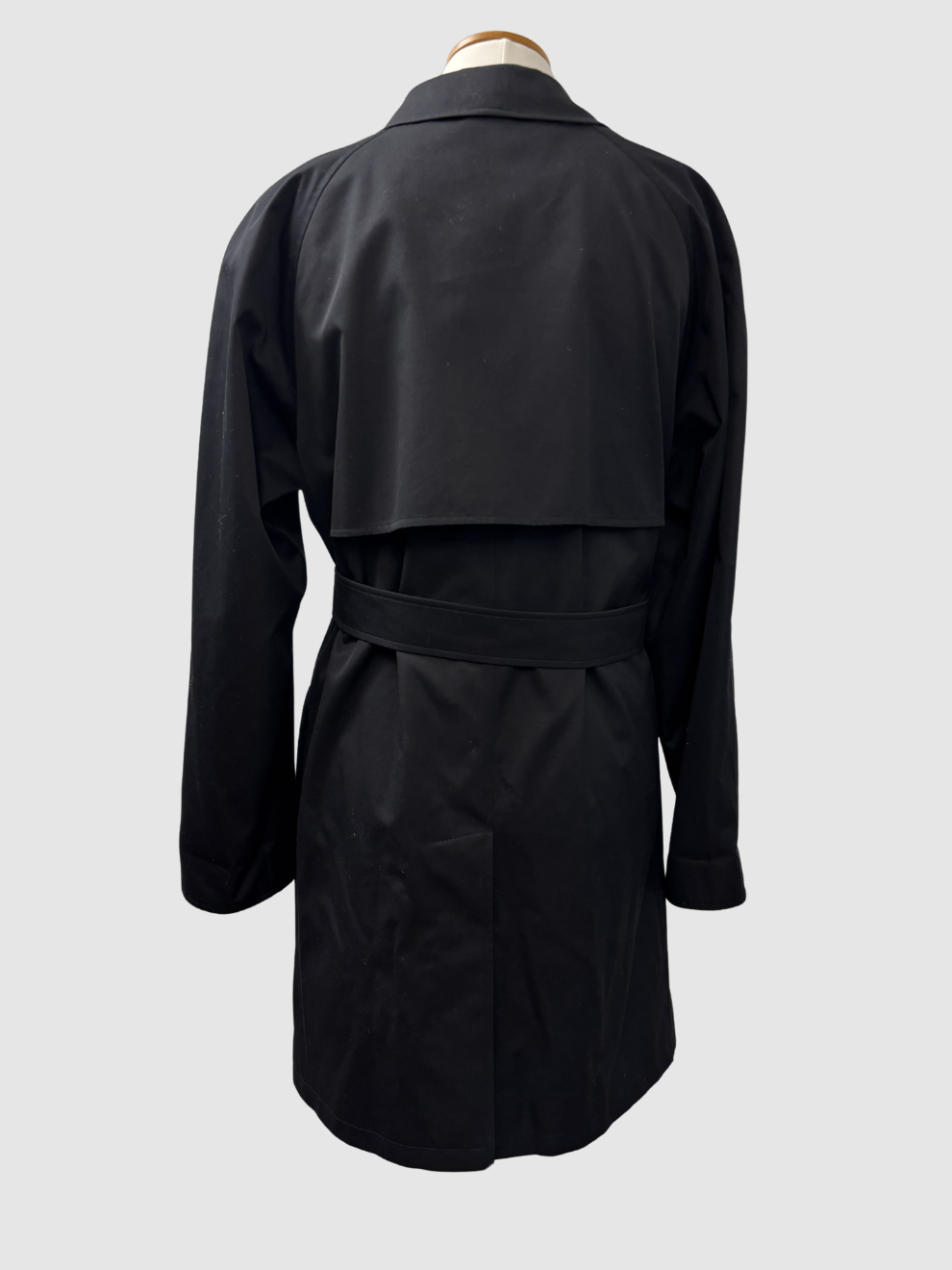 Schwarzer Trenchmantel von Burberry