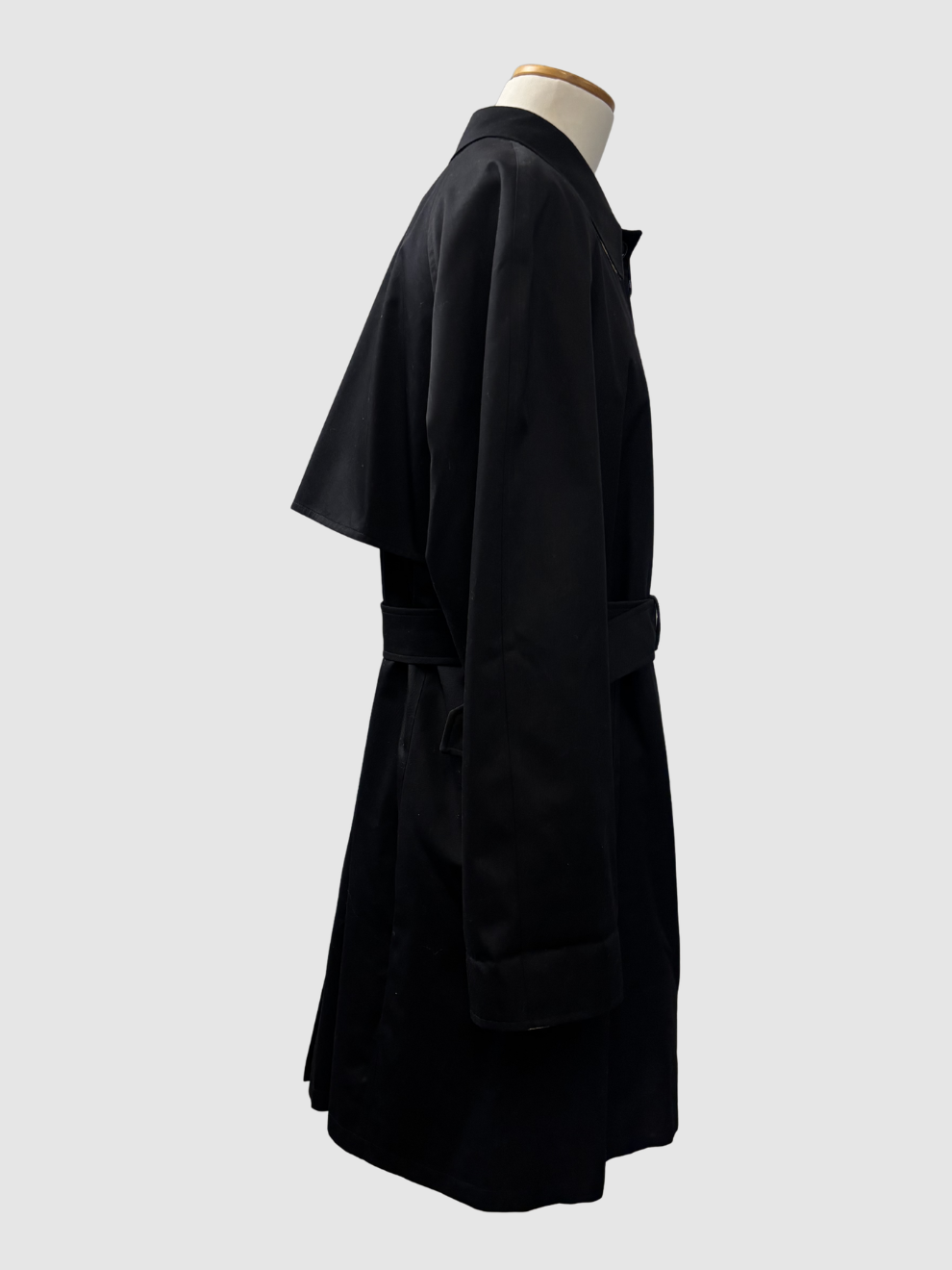 Schwarzer Trenchmantel von Burberry