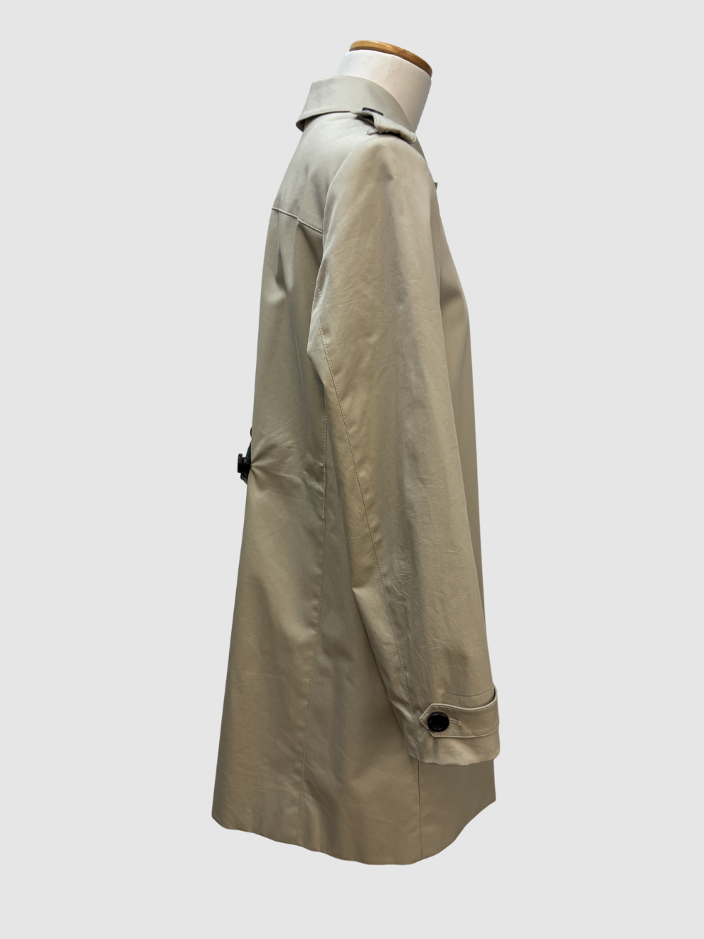 Hellbeiger Kurzmantel einreihig Burberry