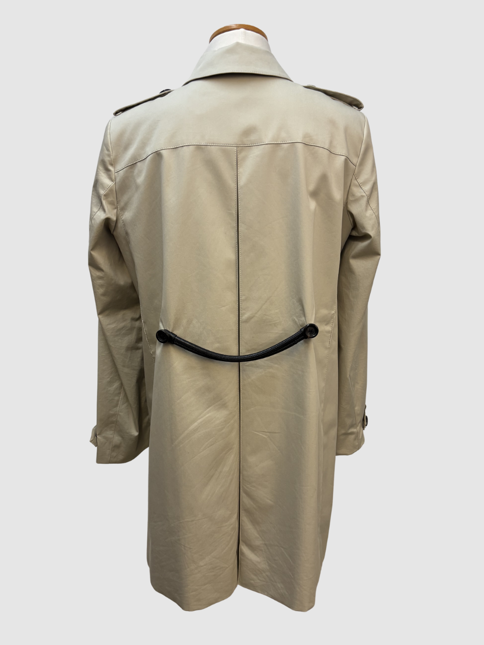 Hellbeiger Kurzmantel einreihig Burberry