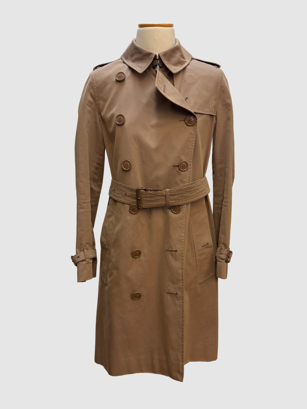 Brauner Trenchcoat von Burberry