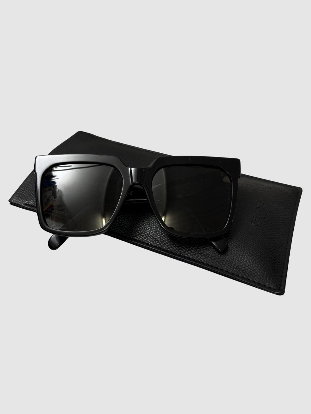 Schwarze Celine Sonnenbrille CL4055IN