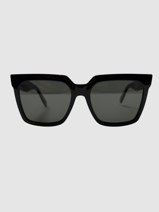 Schwarze Celine Sonnenbrille CL4055IN