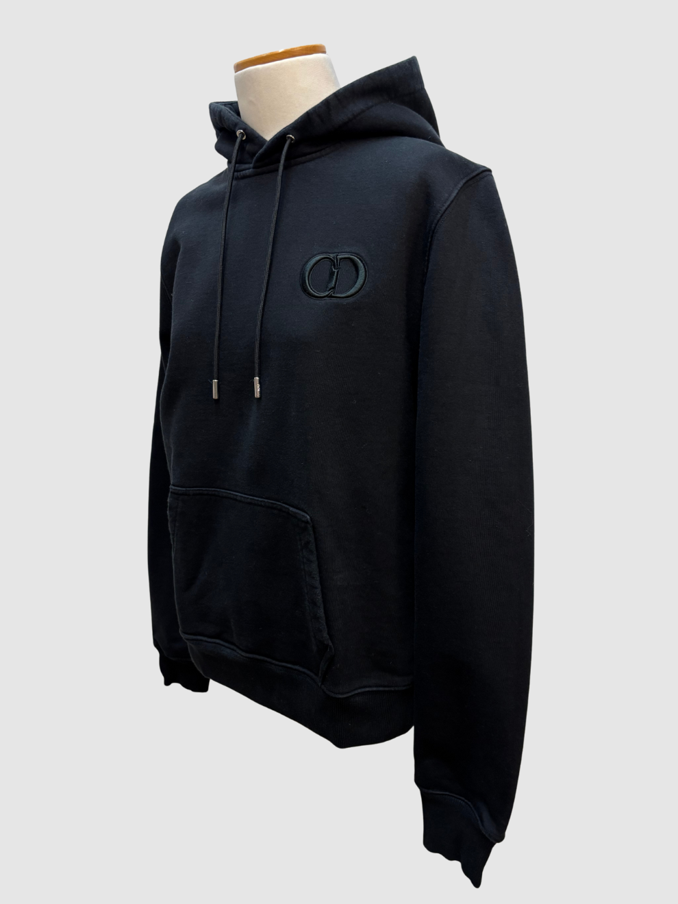 Schwarzer Hoodie CD Icon von Dior