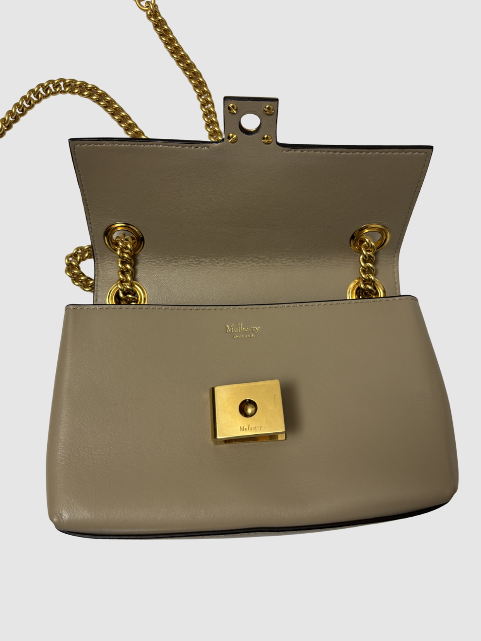 Beigefarbene Cheyne Crossbody-Tasche von Mulberry