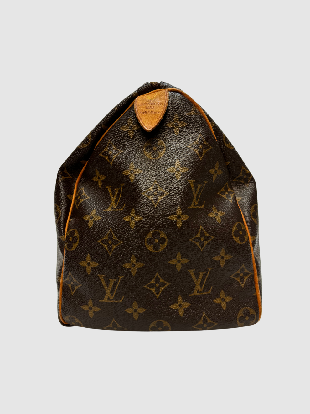 Braune Vintage Monogram Canvas Speedy 35 von Louis Vuitton