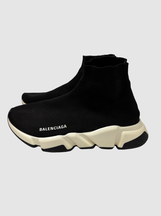 Schwarze Balenciaga Speed Trainer