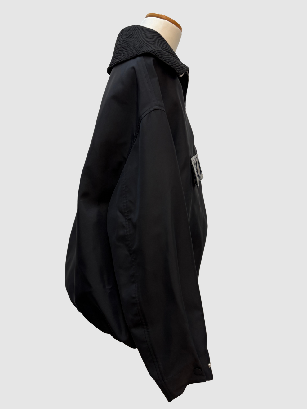 Schwarze Windbreaker Jacke von Gucci