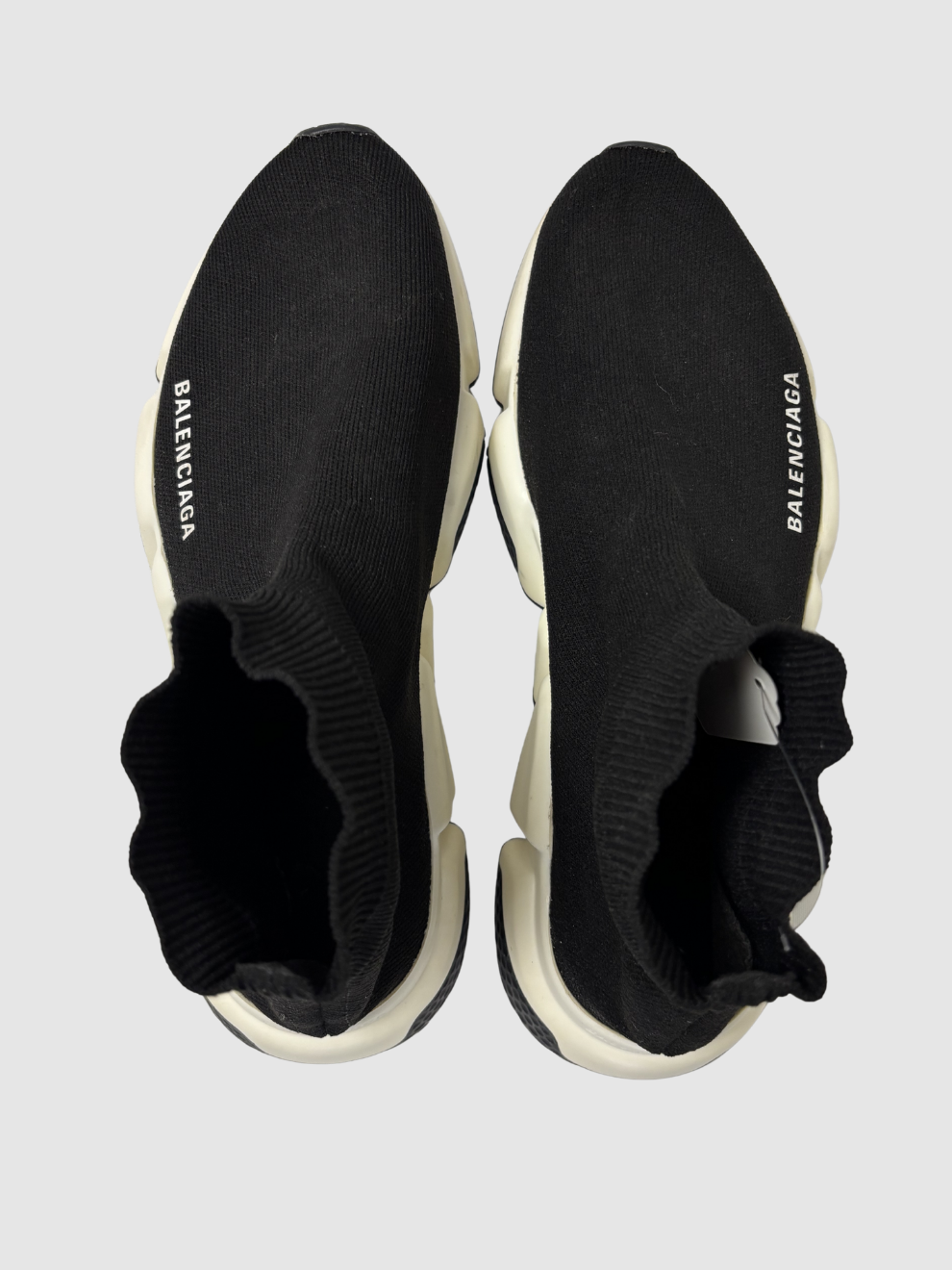 Schwarze Balenciaga Speed Trainer
