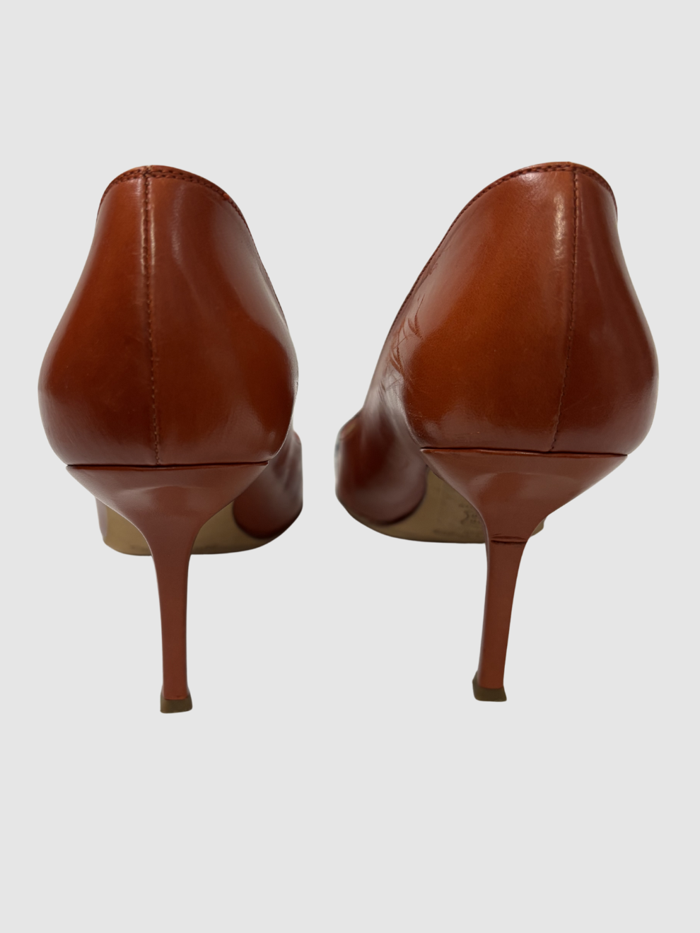 Rostrote spitze Pumps von Jimmy Choo