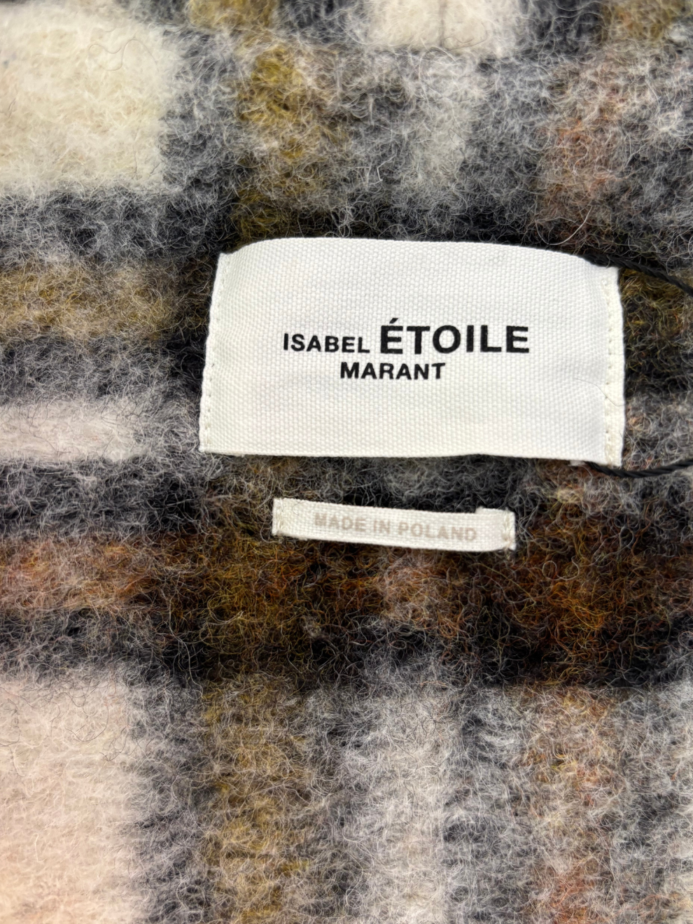 Karierter Wollmantel von Isabel Marant Étoile