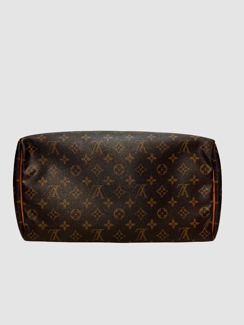 Braune Vintage Monogram Canvas Speedy 35 von Louis Vuitton