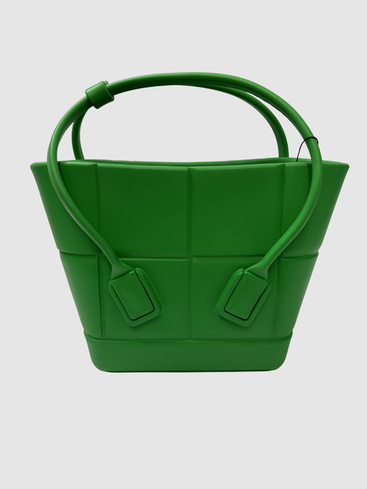 Grüne Bottega Veneta The Arco Mini