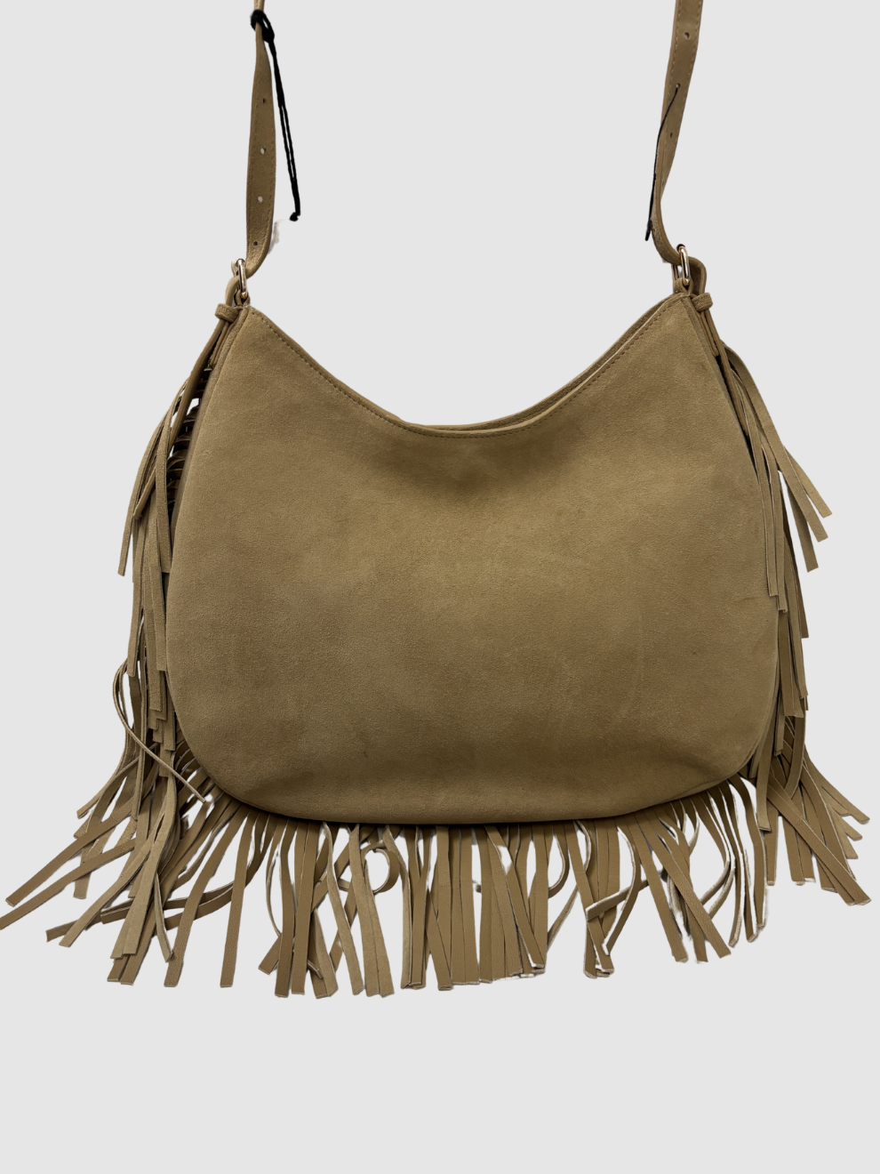 Beigebraune Fransen-Tasche von ViamailBag