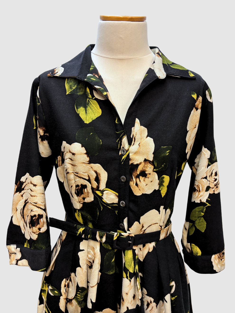 Schwarzes Blusenkleid von Samantha Sung