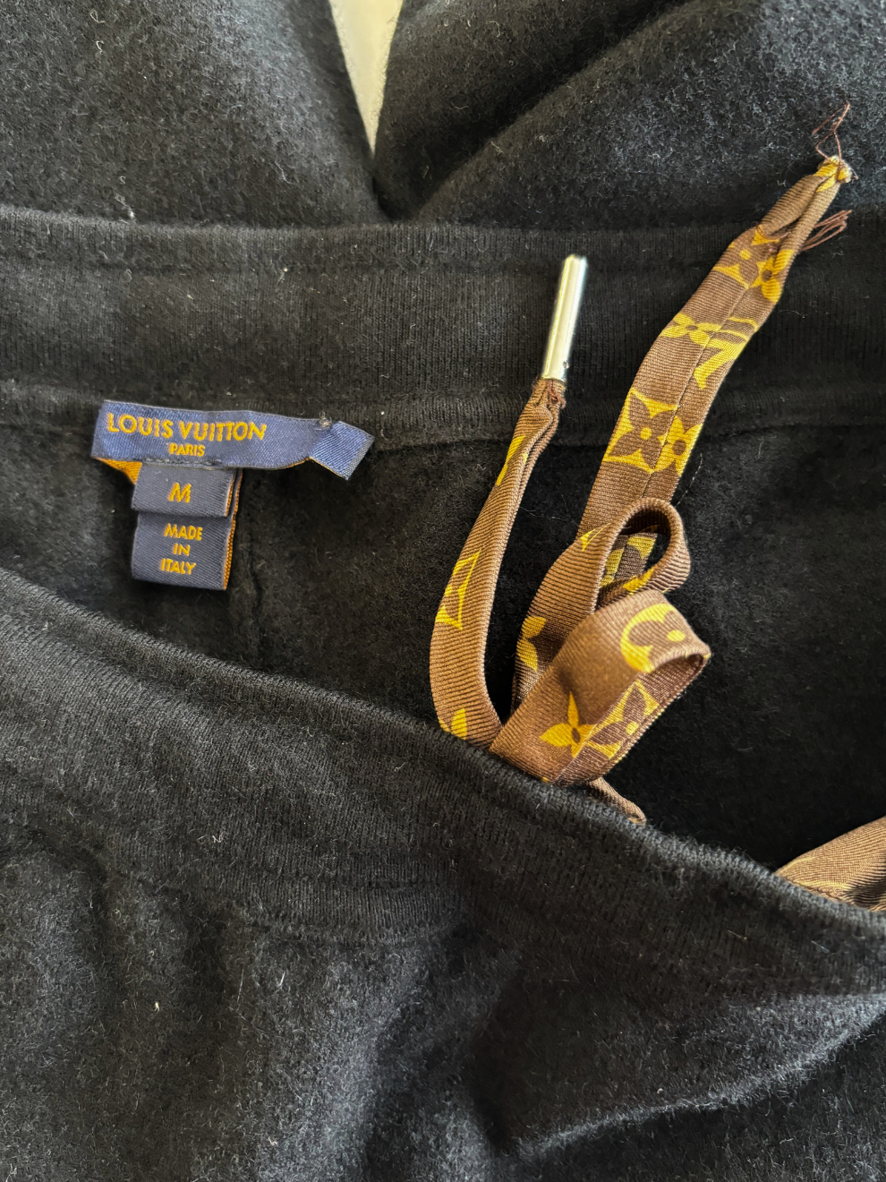 Schwarze Jogginghose von Louis Vuitton