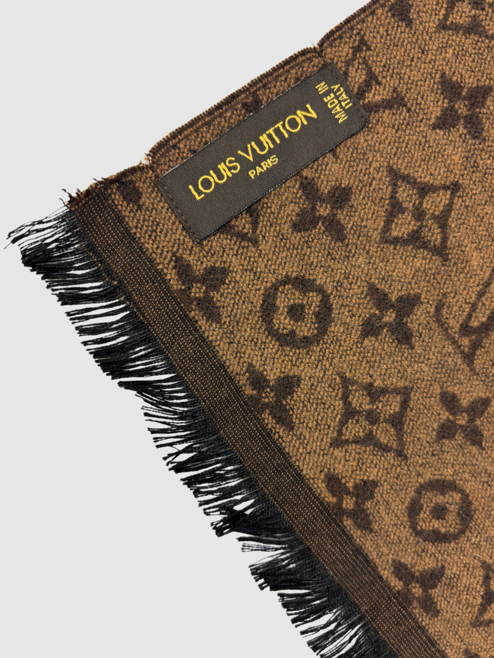 Brauner Schal von Louis Vuitton