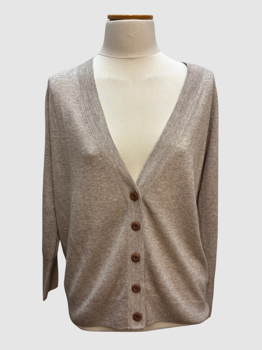 Sandfarbener Cardigan von Gucci