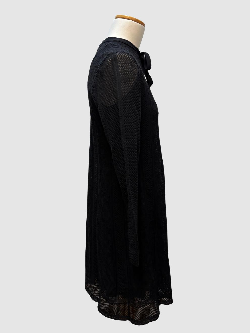 Schwarzes Strickkleid von Missoni