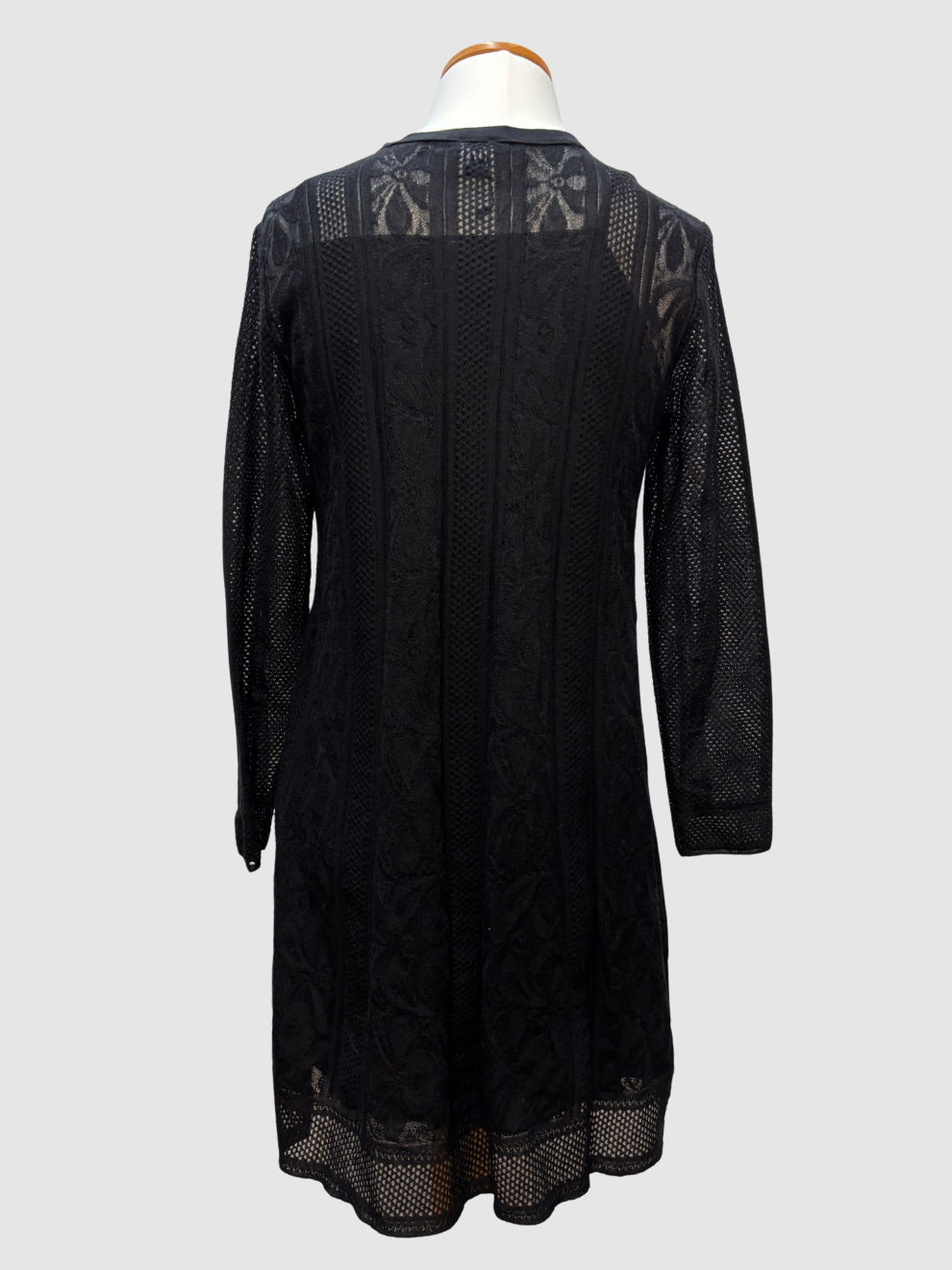 Schwarzes Strickkleid von Missoni