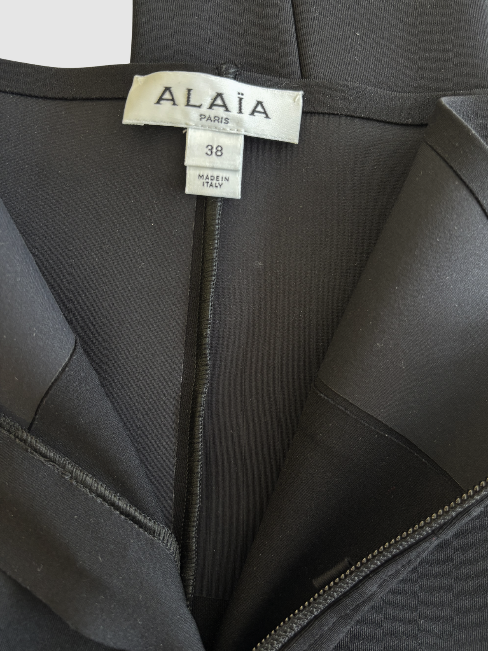 Schwarze Leggings von Alaïa