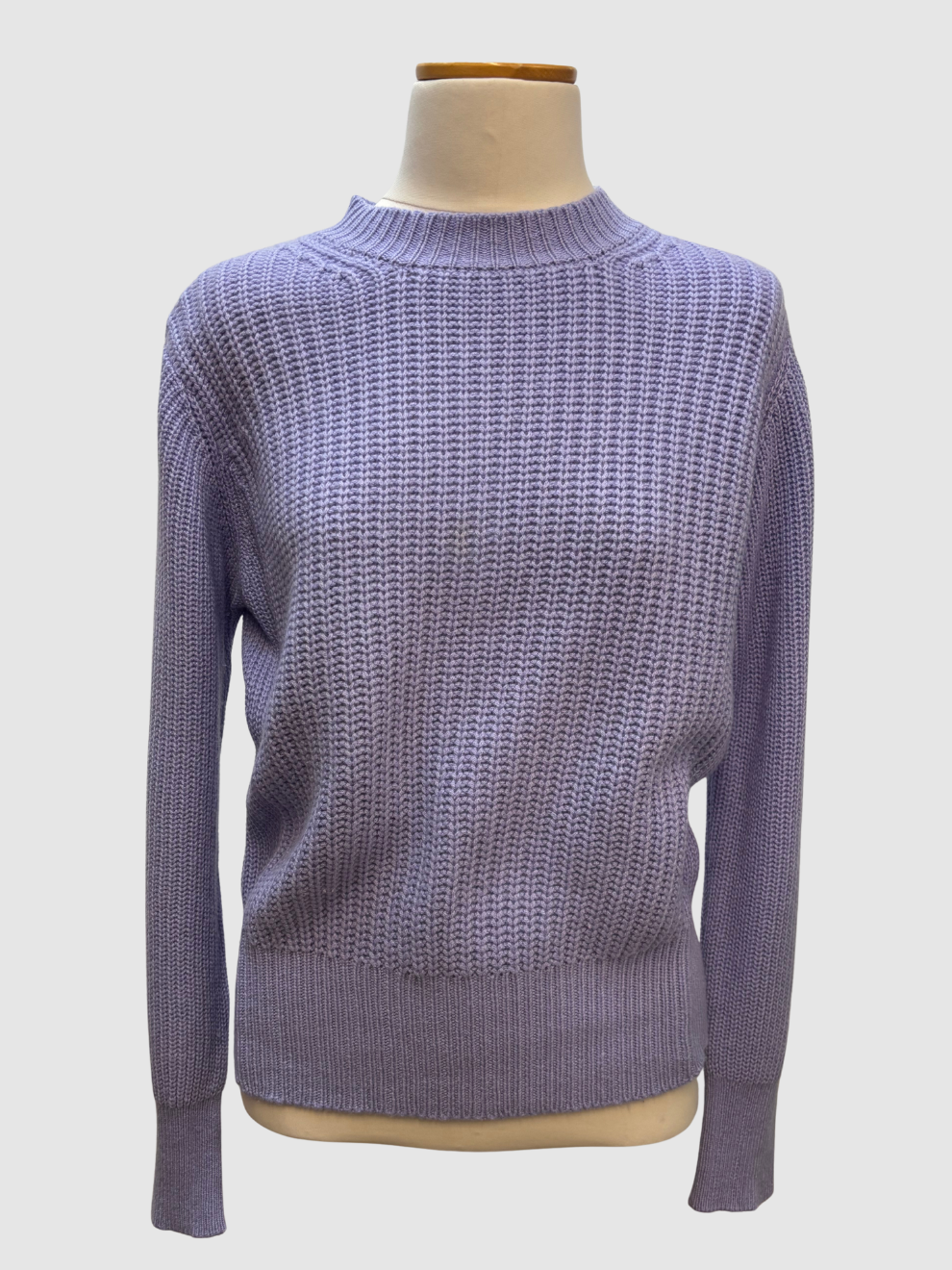 Lila Kaschmir-Pullover von Stephan Boya