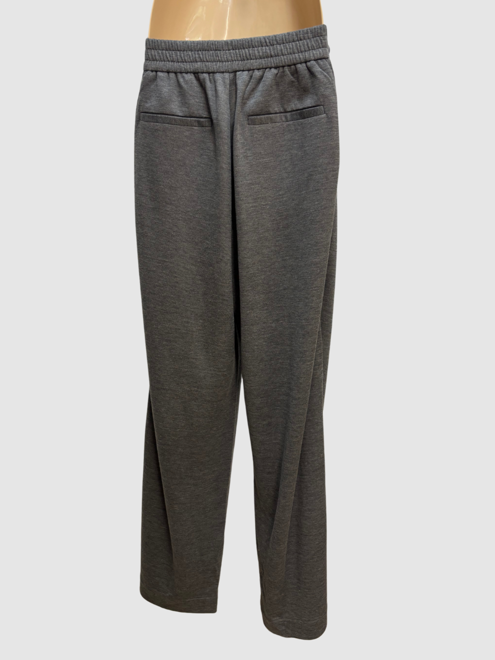 Graue flared Hose von Brunello Cucinelli