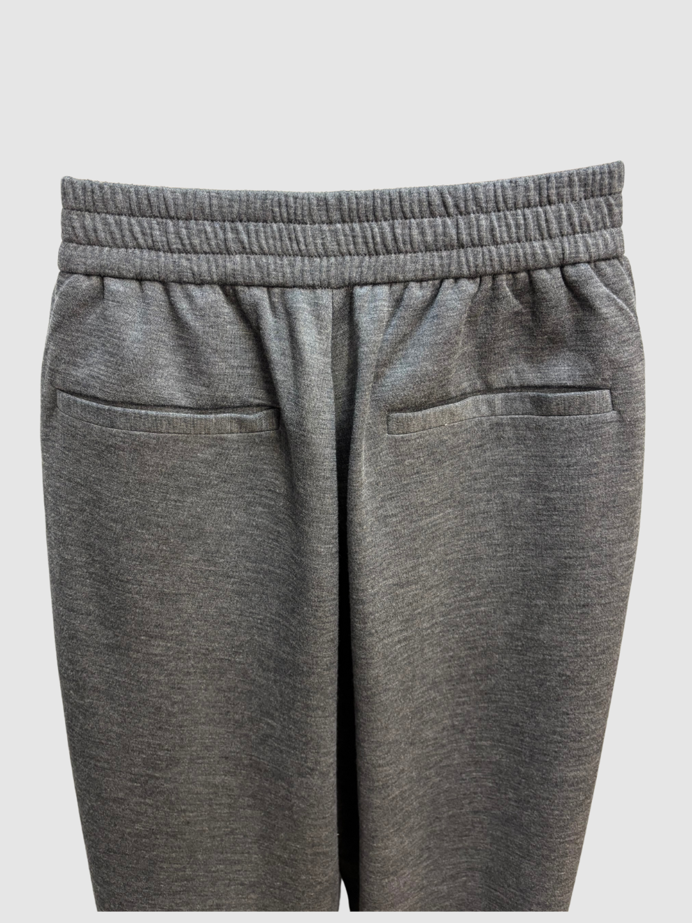 Graue flared Hose von Brunello Cucinelli
