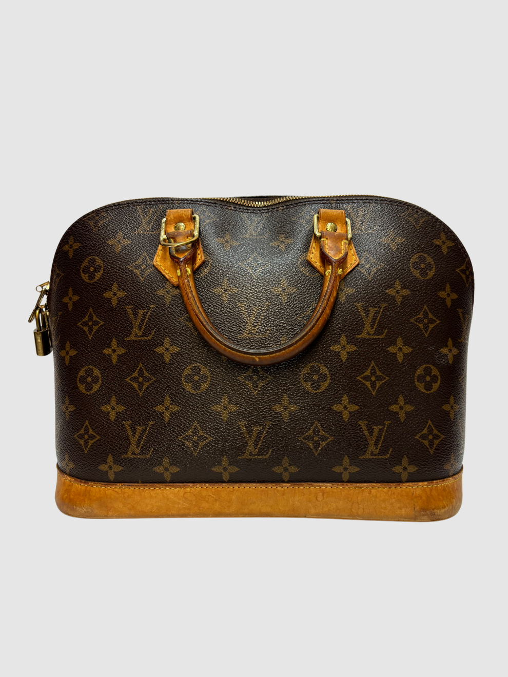 Braune Vintage Alma Monogram Old von Louis Vuitton