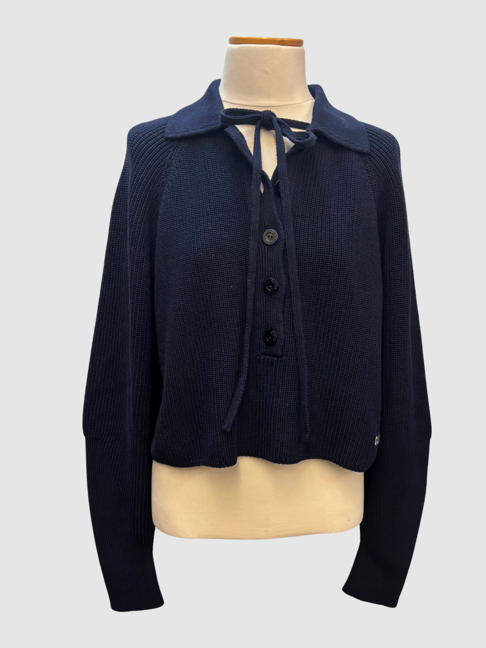 Marineblauer Strickpullover von Gucci