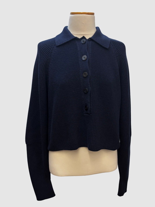 Marineblauer Strickpullover von Gucci