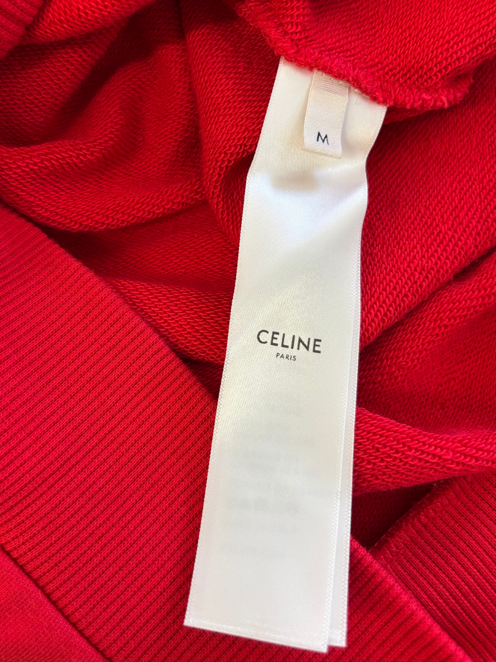 Roter Kapuzenpullover von Celine
