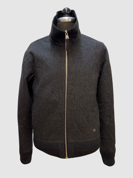 Grauer Herren Wollblouson von Louis Vuitton