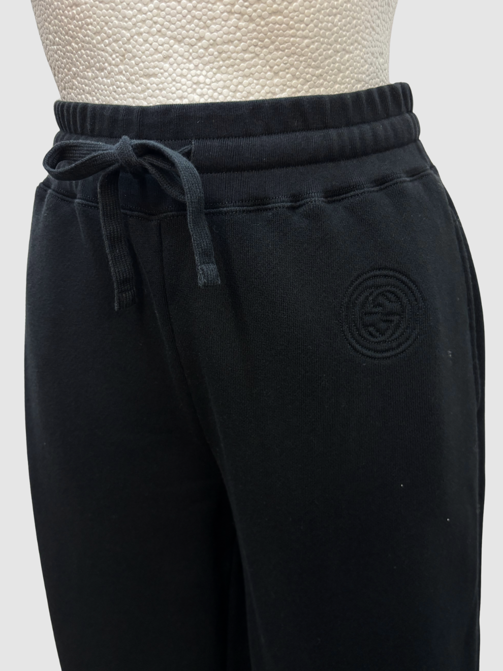 Schwarze flared Jogginghose von Gucci