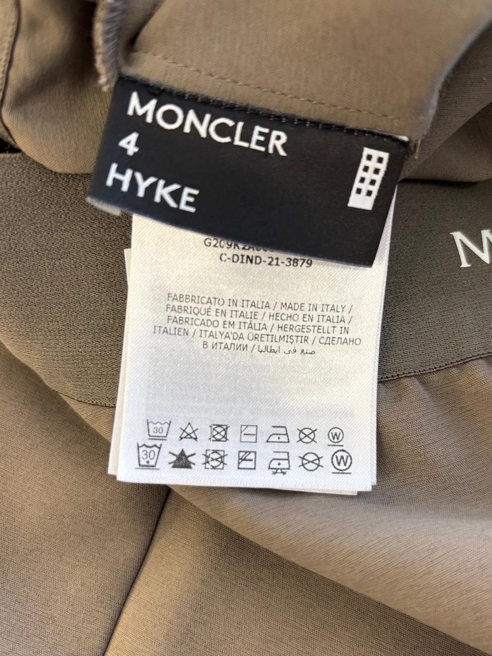 Grüne Hose von 4 Moncler Hyke