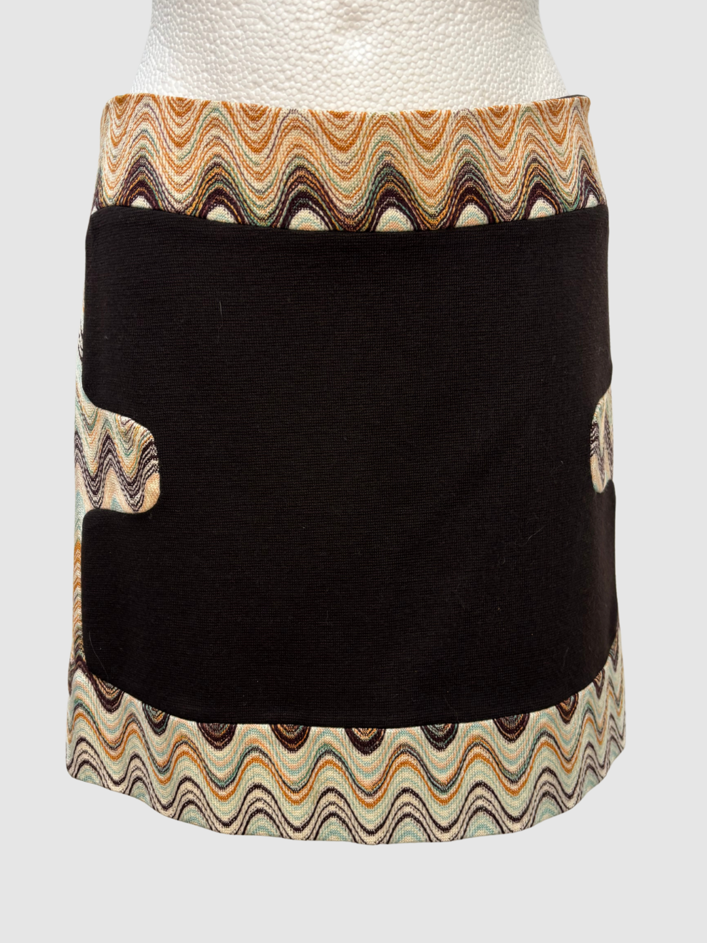 Brauner Minirock von Missoni