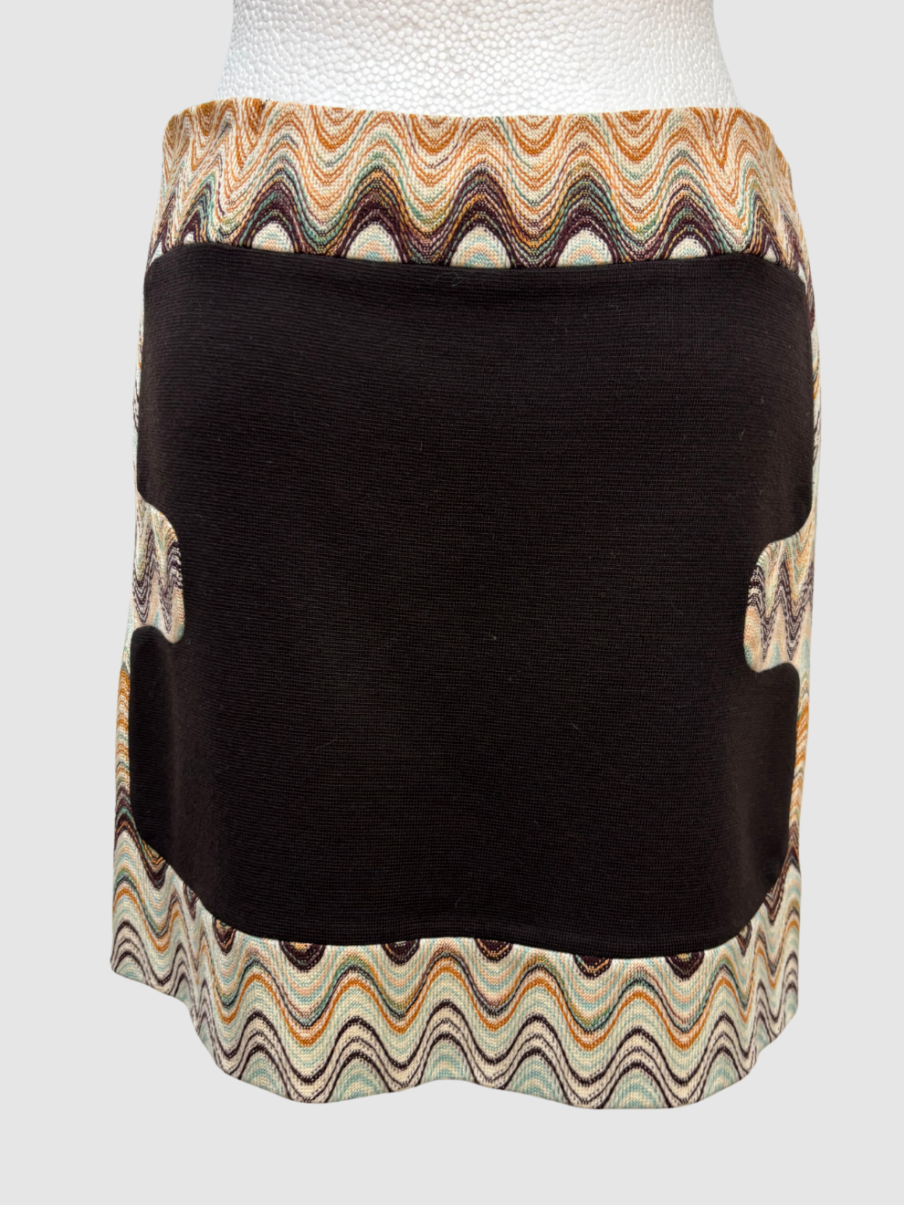 Brauner Minirock von Missoni