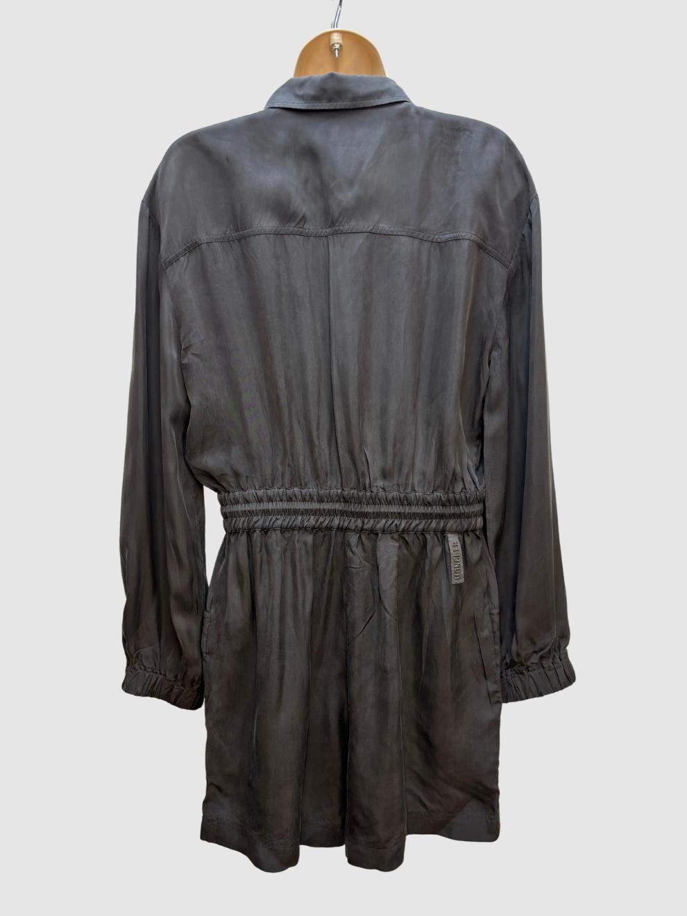 Dunkelgrauer Jumpsuit von Moncler