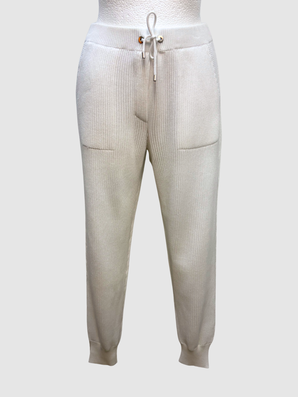 Weiße Jogginghose von Brunello Cucinelli