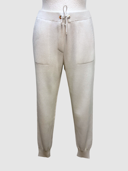 Weiße Jogginghose von Brunello Cucinelli