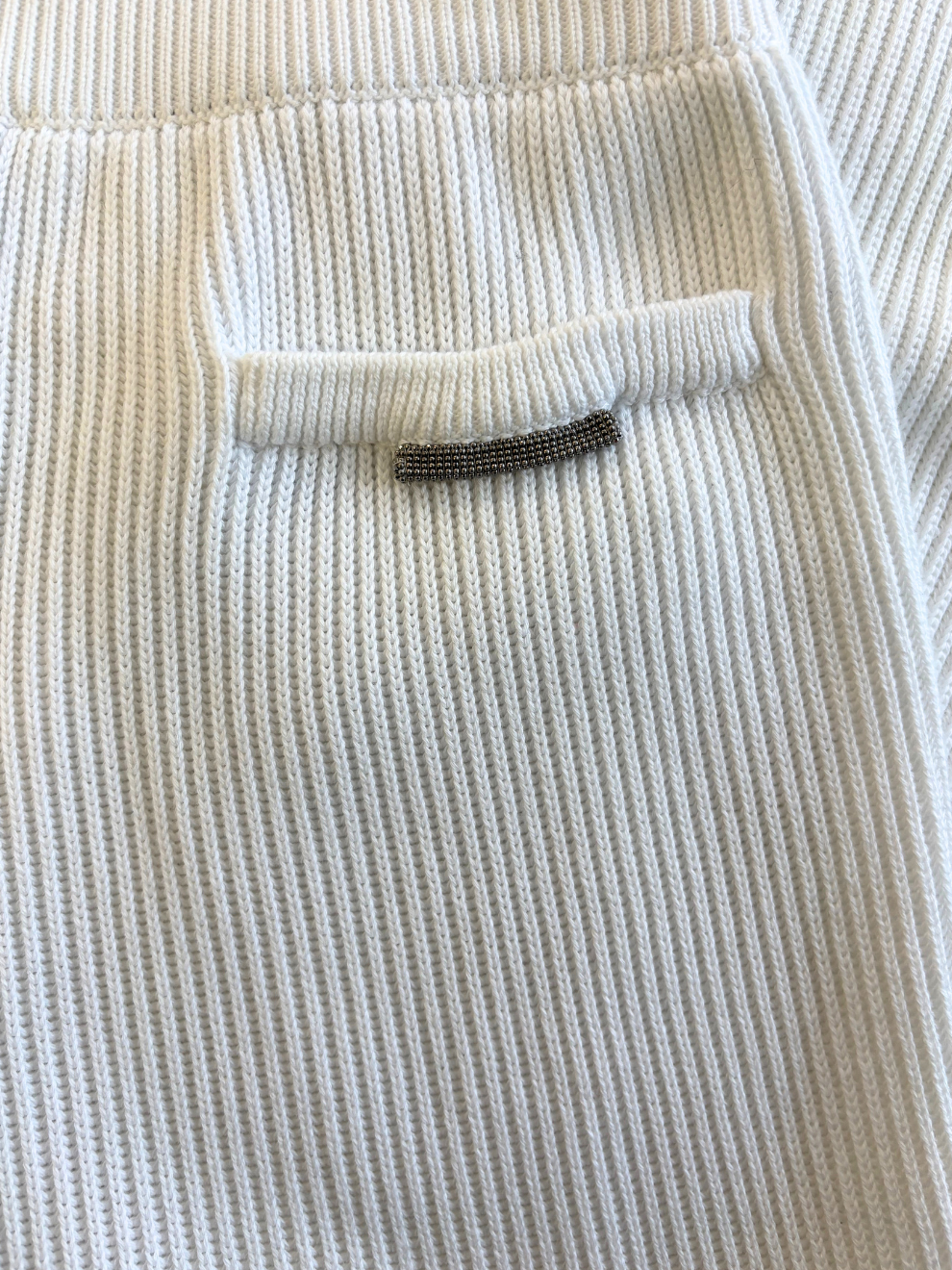 Weiße Jogginghose von Brunello Cucinelli