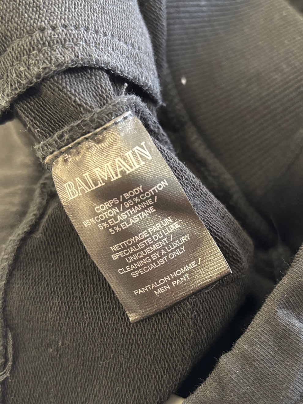 Schwarze Jogginghose von Balmain