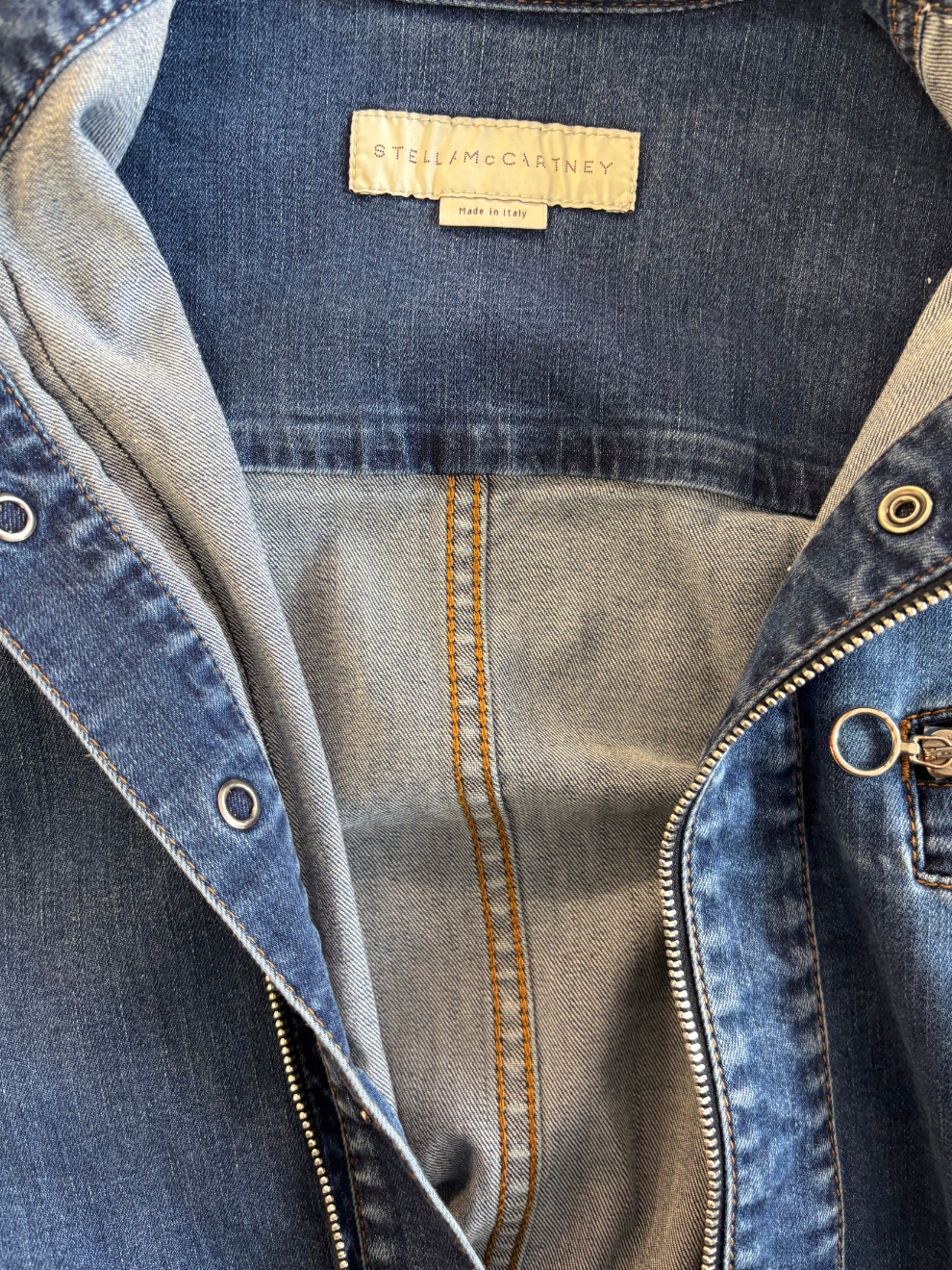 Blauer Jumpsuit von Stella McCartney