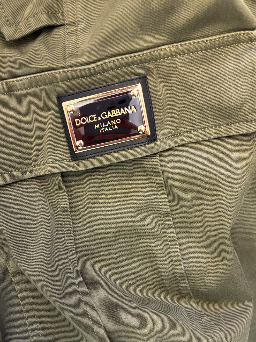 Grüne Cargopants von Dolce & Gabbana